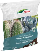 DCM Terreau d'empotage pour cactus et plantes grasses - Terreau d'empotage - 2,5 L