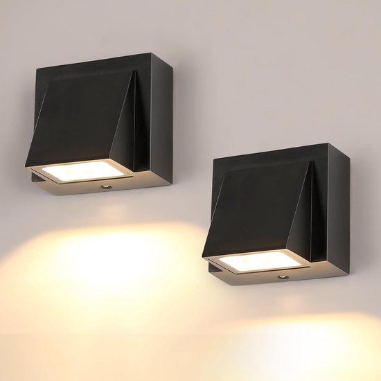 Solar wandlamp Up & Down | Grantham | 3000K | 60 lumen | Antraciet Solar wandlamp Up & Down | Grantham | 3000K | 60 lumen | Antraciet