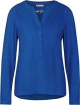 Street One Style QR Bamika Solid - Dames Blouse - fresh intense gentle blue - Maat 44