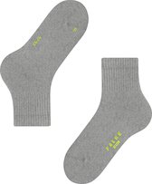 FALKE Run Rib anatomische pluche zool duurzaam katoen functioneel garen sokken unisex grijs - Matt 44-45