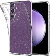 Spigen Geschikt voor - Samsung Galaxy S23 FE 5G - Back Cover Liquid Crystal Hoesje - Transparant Glitter