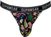 Supawear POW Jockstrap Ink - MAAT M - Heren Ondergoed - Jockstrap voor Man - Mannen Jock