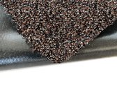JYG Paillasson d'intérieur KATCOT marron/anthracite 100x250cm - tapis de course à sec / tapis de course à sec - antidérapant - tapis d'entrée lavable en machine