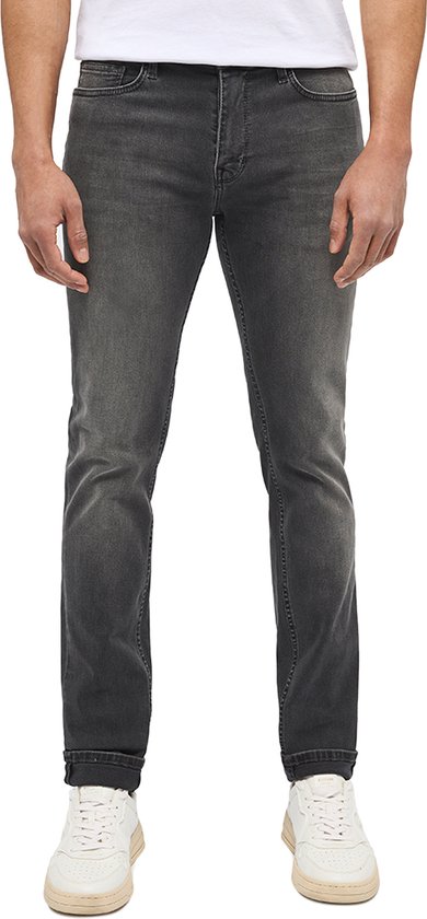 Mustang Heren Jeans Broeken FRISCO skinny Fit Zwart 33W / 36L Volwassenen