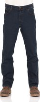 Wrangler Texas Low Stretch Blue Black Heren Regular Fit Jeans  - Donkerblauw/Zwart - Maat 33/32