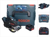 Bosch GKM 18V-50 Professionele accu metaalcirkelzaag 18 V 136 mm borstelloos + 1x ProCORE accu 5,5 Ah + L-Boxx - zonder oplader