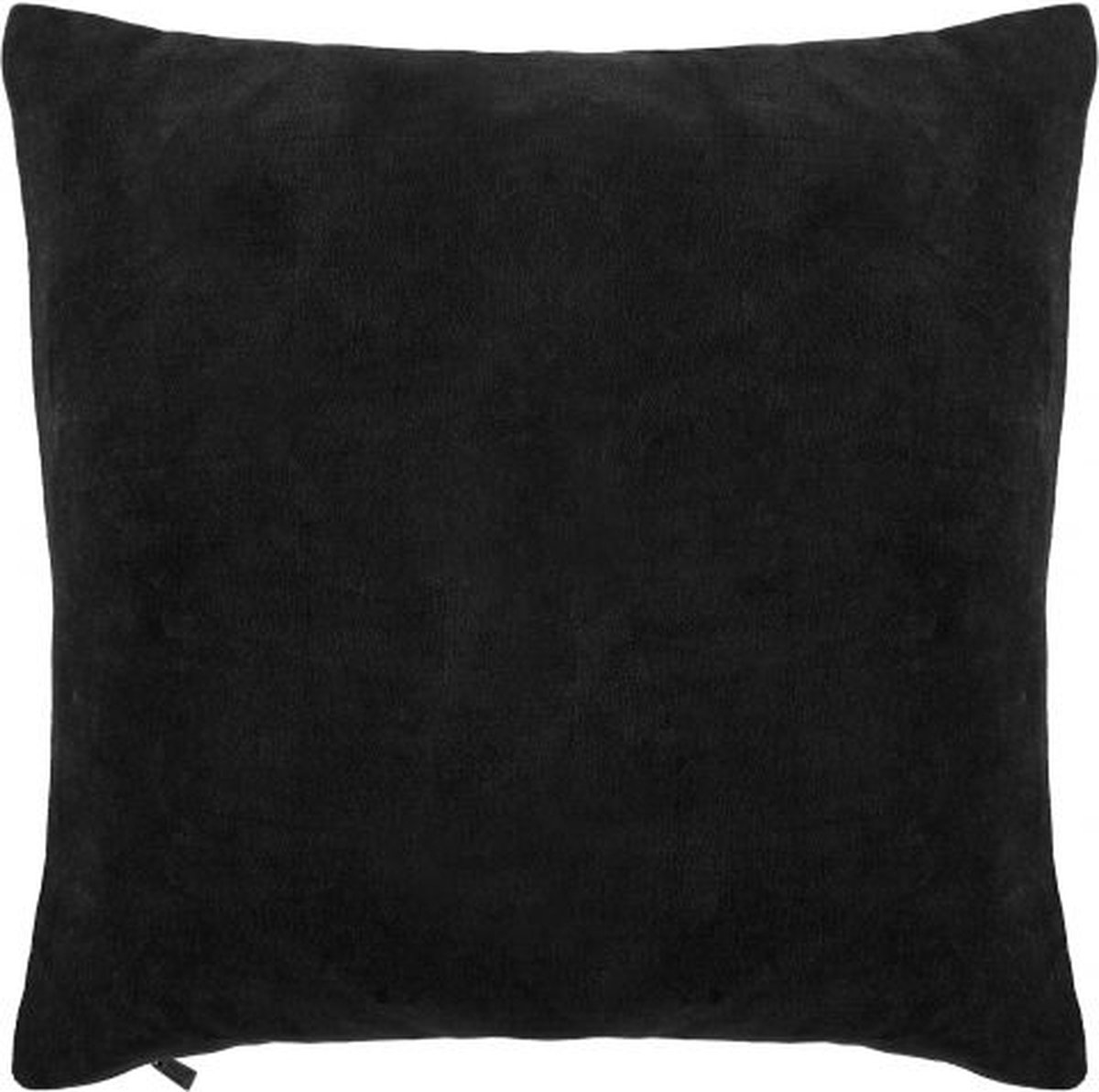 Tiseco - Kussen (gevuld) COTTON - SET/2 - Fluweel - 45x45 cm - Zwart