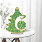 DIY diamond painting - tafel decoratie - kerst 04