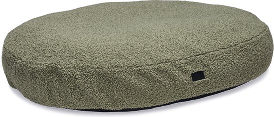 Designed by Lotte Yndis - Hondenkussen - Ovaal - Groen - 115x85x15 cm