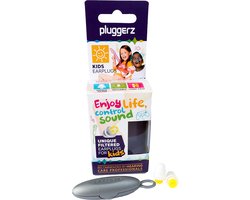 Pluggerz - Earplugs Kids - Gehoorbescherming - hypoallergeen siliconen - 1 paar