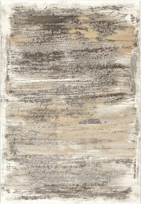 Vloerkleed laagpolig 120x170 cm - Zacht - Modern design - MARBLE by The Carpet
