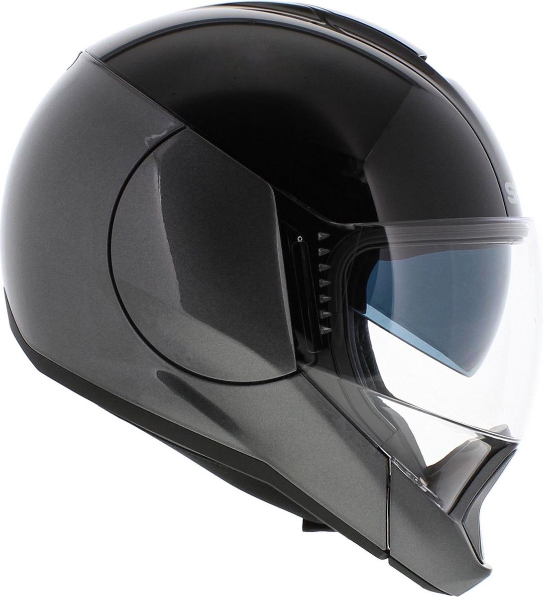Shark Evojet Helm Dual glans zwart grijs – foto 5