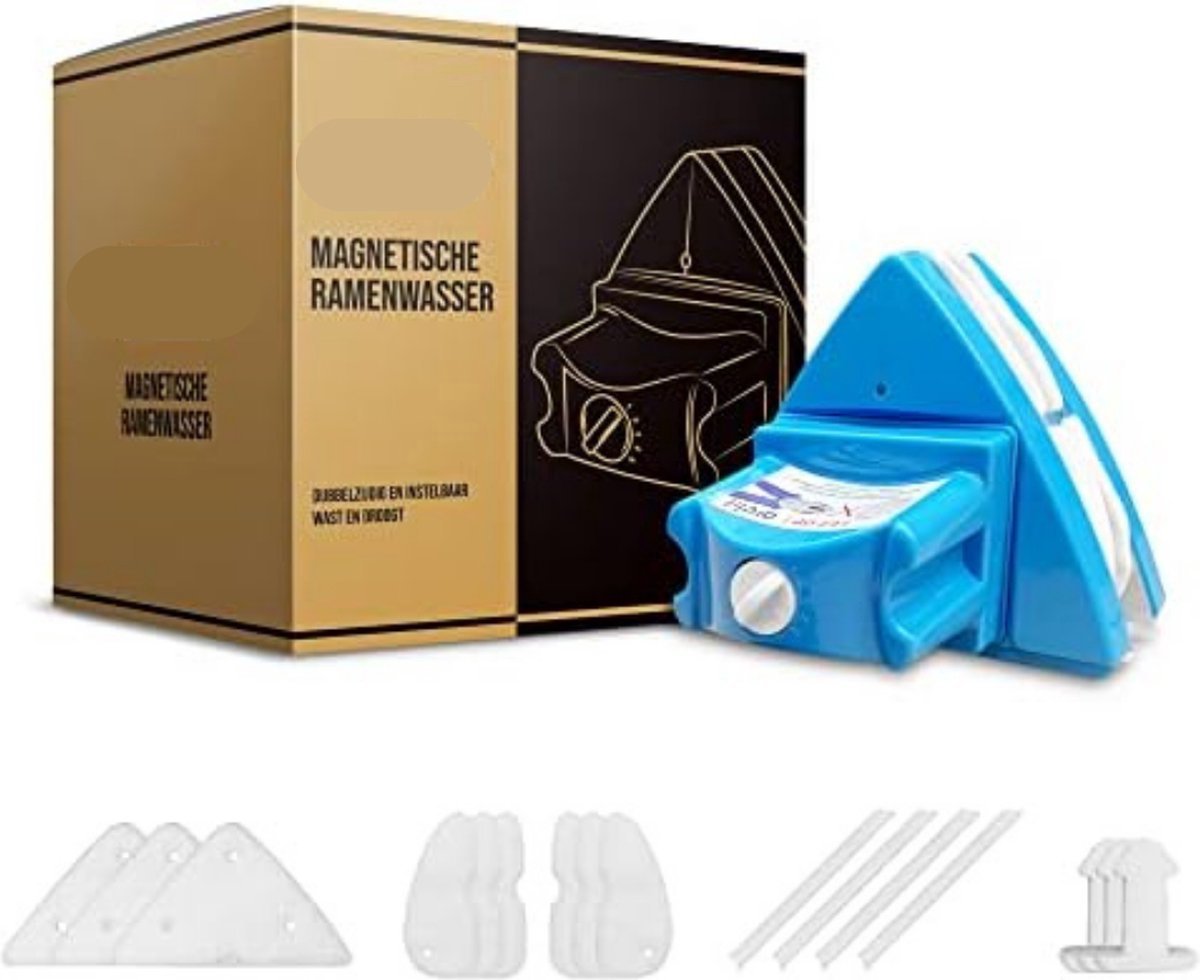 Goedkoopste Magnetische ramenwasser - Magnetische raamwisser - Magnetische raamwisser dubbel glas - Ramen wassen magneet