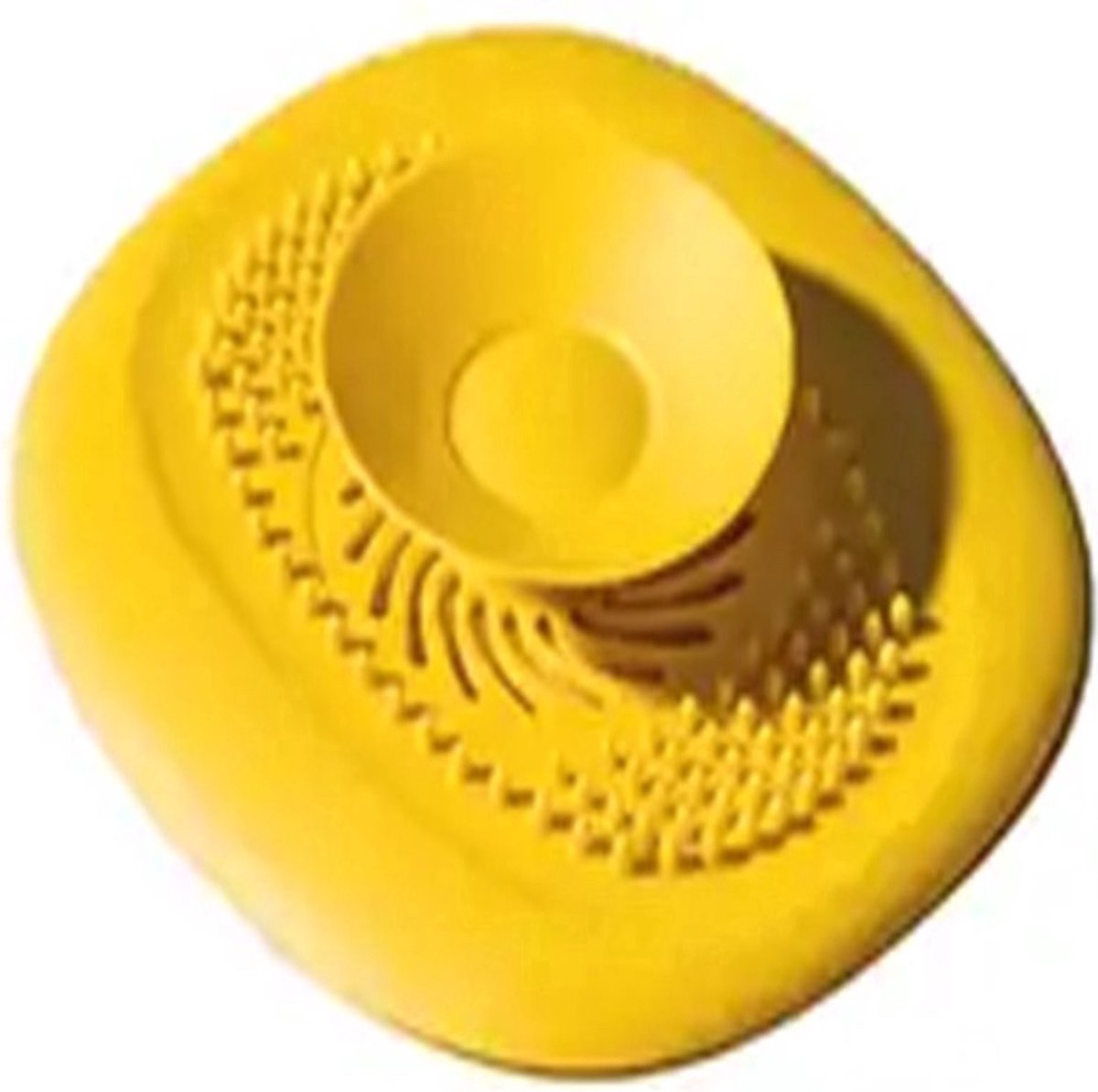 Goedkoopste CHPN - Universele Gootsteenstop - Stopper - Geel - Siliconen - Gootsteen dop - Gootsteen stop - Stop - Haarfilter - Afvoerstop