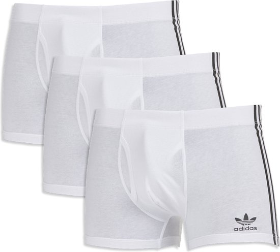 Adidas Originals TRUNK (3PK) Heren Onderbroek - wit - Maat XXL