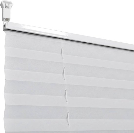 vidaXL Plisséjaloezie 70x200 cm wit online kopen rol