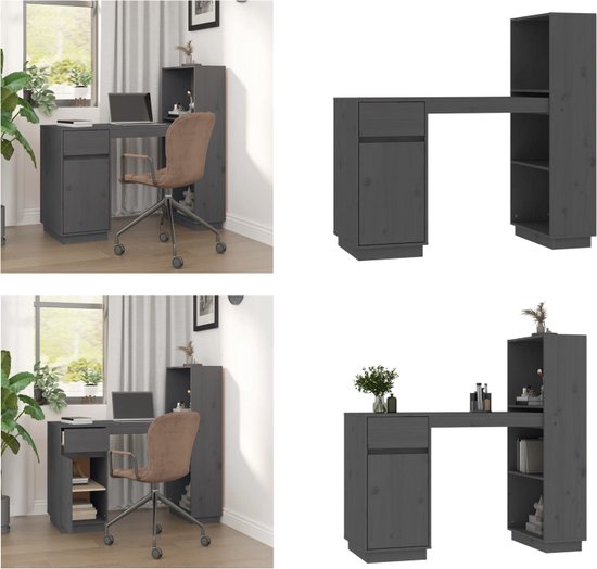 vidaXL Badkamerkast 38x33,5x160 cm massief mangohout
