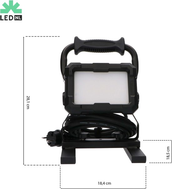 Led FL SUR RACK 30W 4000K 2400LM IP65 classe 2