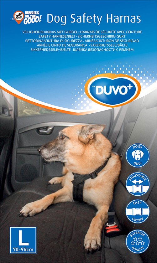 VEILIGHEIDSHARNAS HOND AUTO L van Merkloos — afbeelding 2