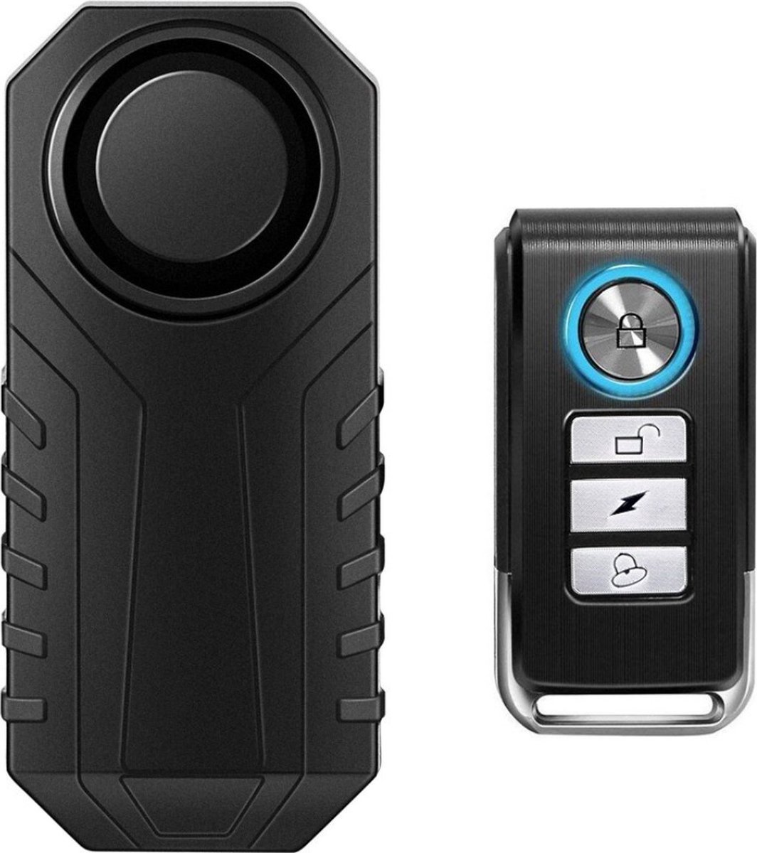 Bolture ​​Fietsalarm met Afstandsbediening - Alarm voor Scooter, E Bike en Fatbike - Alarmsysteem Waterdicht - Fietsslot