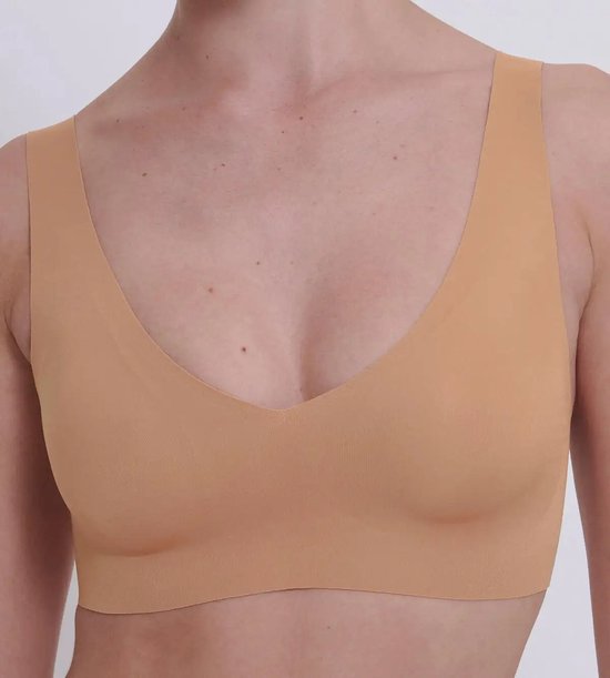 Sloggi Zero Feel Bralette rembourrée 2.0 - Soutien-gorge sans couture - XXL - Zwart