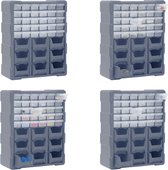 vidaXL Organiser met 39 lades 38x16x47 cm - Organiser - Organisers - Lade Organiser - Lade Organisers