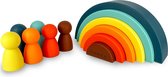 Youly® Montessori Speelgoed Regenboog - Sensorisch Speelgoed - Montessori voor thuis - Educatief - Baby Speelgoed - Siliconen - Multi