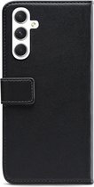 Mobilize Telefoonhoesje geschikt voor Samsung Galaxy A54 Hoesje | Mobilize Classic Gelly Wallet Bookcase Portemonnee | Pasjeshouder voor 2 Pasjes | Telefoonhoesje voor Pinpas / OV Kaart / Rijbewijs - Zwart