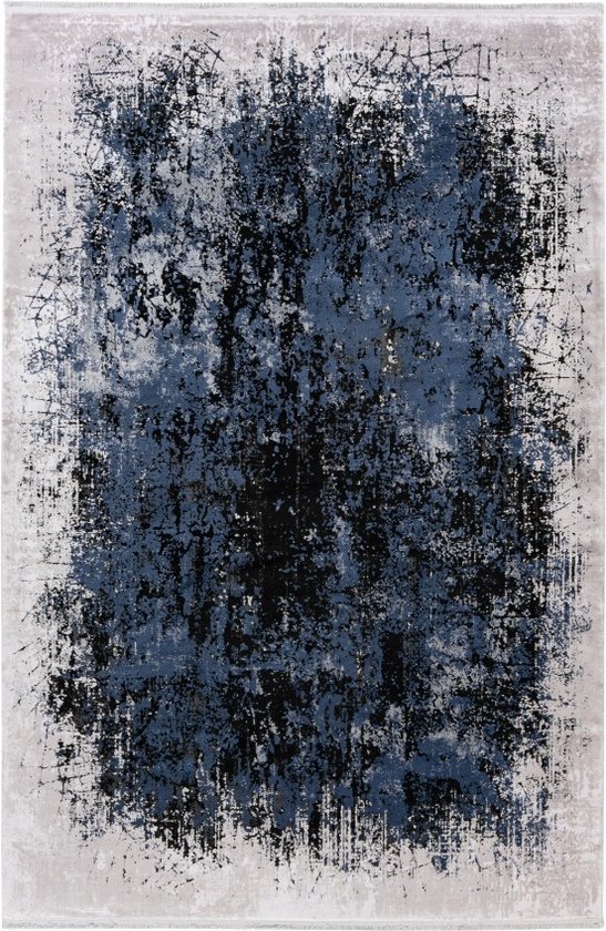 Lalee Versailles | Modern Vloerkleed Laagpolig | Blue | Tapijt | Karpet | Nieuwe Collectie 2024 | Hoogwaardige Kwaliteit | 120x170 cm