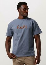 Forét Resin T-shirt Polo's & T-shirts Heren - Polo shirt - Blauw - Maat L