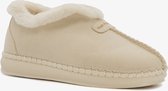 Hush Puppies gevoerde dames pantoffels beige - Maat 39 - Sloffen - Echt leer - Uitneembare zool