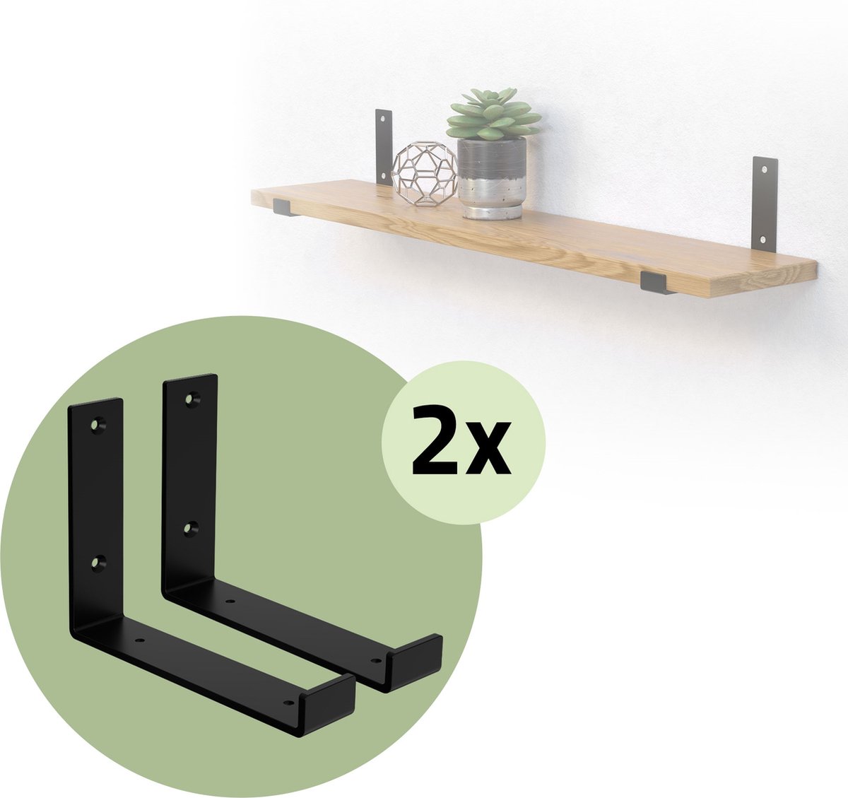 Set van 4 plankdragers Ella | ML-Design