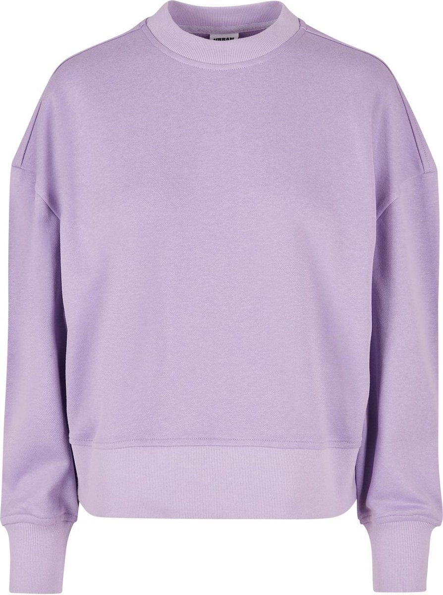 Urban Classics Oversized Terry Crewneck sweater/trui XL Pastelpaars