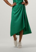 My Essential Wardrobe Linemw Wrap Skirt Rokken Dames - Groen - Maat 36