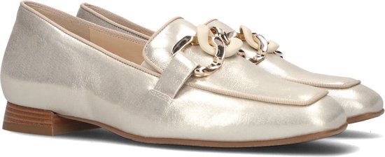 Hassia Napoli Ketting Loafers - Instappers - Dames - Goud - Maat 42,5