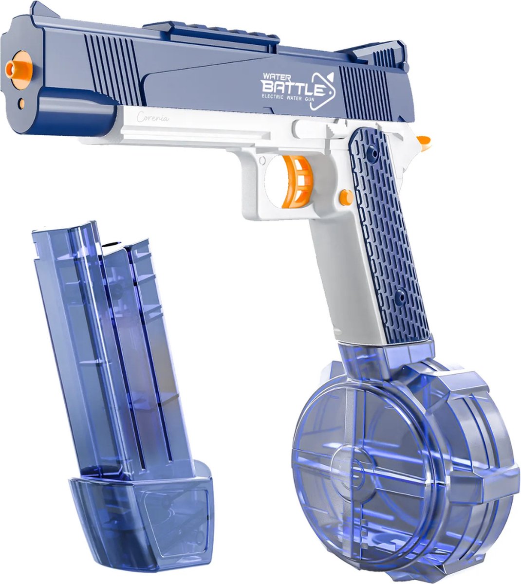 Corenia® Elektrische Waterpistool - Elektrisch - Automatisch - Supersoaker - Jongens - Water gun - Waterblaster - Watergeweer - Blauw - Extra groot magazijn