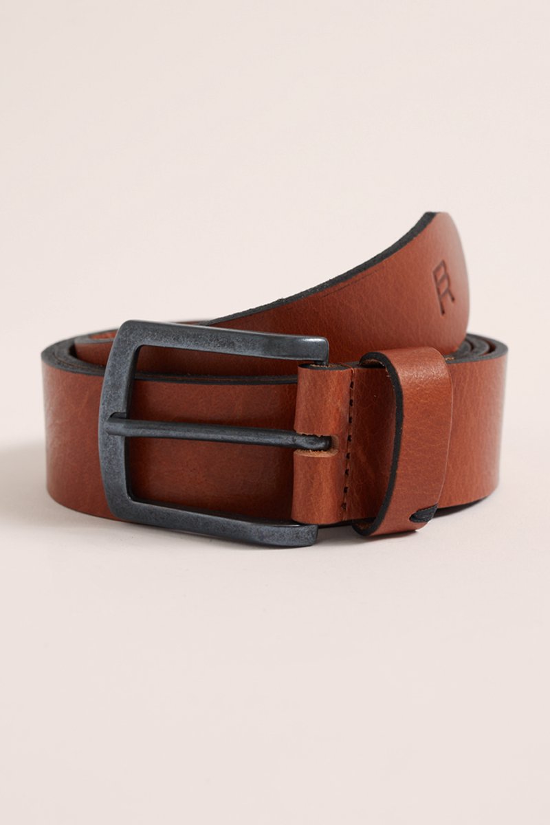 WE Fashion Heren leren riem