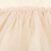 Konges Sløjd Fairy Ballerina jurk met bandjes - Buttercream Glitter - Maat 9 mnd