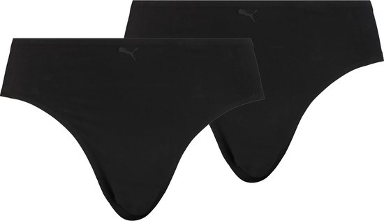 PUMA BRIEF - 2 pièces - Sous-vêtements de sport Femme - Taille Taille unique - Slips - Sous-vêtements pour femmes - Zwart