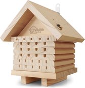 Wildlife Home - Solitaire Bijenkast - Hout - Om neer te zetten of op te hangen - Reeds volledig gemonteerd