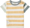 Noppies Boys Tee Balsam Lake short sleeve stripe Jongens T-shirt - Curry - Maat 50