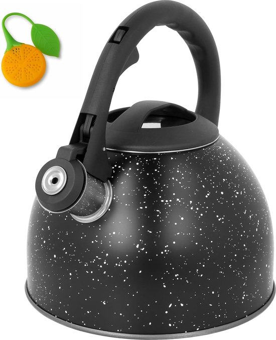 Fluitketel - Fluitketels Voor Op Gas - Fluitketels - 2.5L - Perfect Voor Op De Camping! | Bol