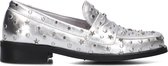 Fabienne Chapot Pim Studs Loafers - Instappers - Dames - Zilver - Maat 39
