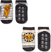 Tavi Kids Grip antislip sokken 2-pack - Geel - 27-31, footies of sneakersok, 2 paar