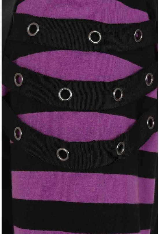 Banned - Crop top LYCORIS - 2XL - Violet