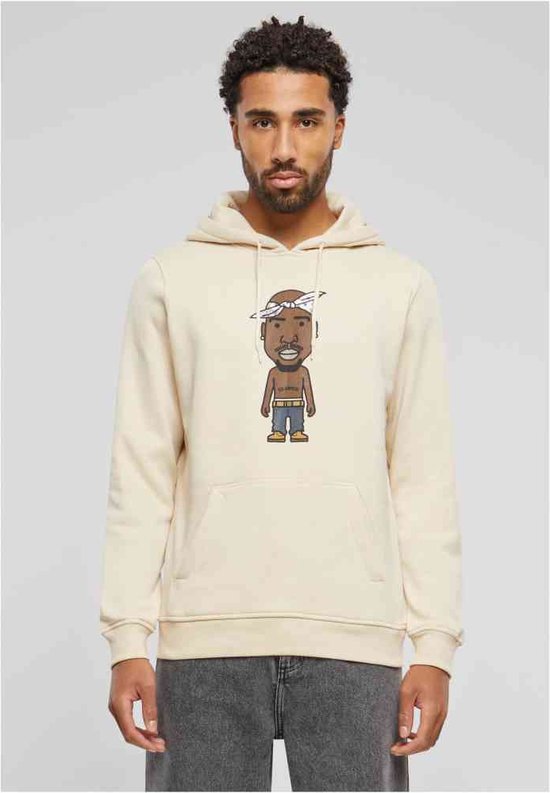 Mister Tee - LA Sketch Hoodie/trui - XL - Beige