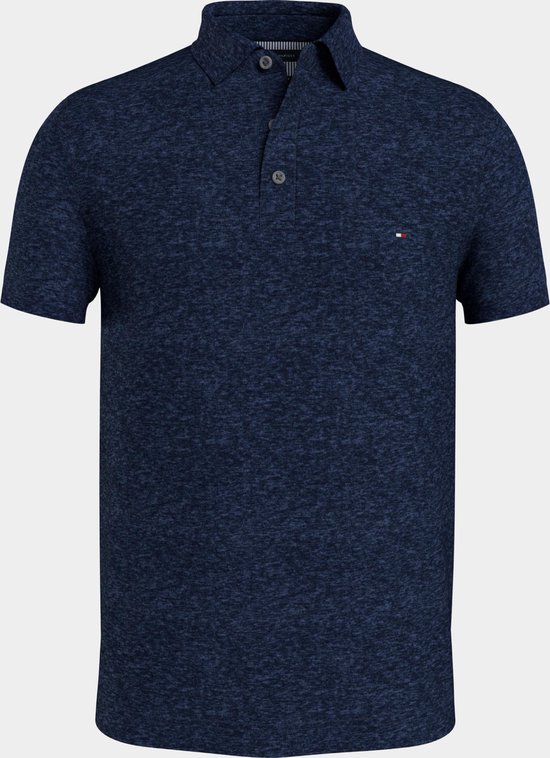 Tommy Hilfiger Polo korte mouw Blauw 1985 Slim Polo MW0MW17771/REW