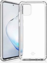 ITSkins SpectrumClear Doorzichtig Telefoonhoesje geschikt voor Samsung Galaxy Note 10 Lite Hoesje Flexibel TPU Backcover Shockproof - Transparant