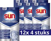Bol.com Sun Vaatwasmachinereiniger - In-Wash - te gebruiken tijdens de normale vaatwasbeurt van je afwasmachine - 12 x 4 doses aanbieding