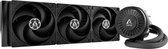 Arctic Liquid Freezer III 360 Black - Vloeistofkoelsysteem processor - afmeting radiator: 360 mm - Intel LGA: 1851, 1700 - AMD AM5, AM4 - 3x 120mm PWM - zwart